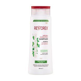 Шампунь для жирного типу волосся "Speed&Strong" Restorex, 500 мл 450106 фото