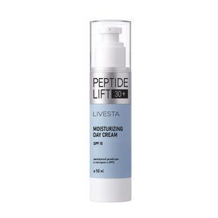 Денний крем із пептидами з SPF15 PeptideLift 30+ Livesta, 50 мл 111007 фото