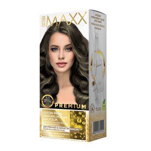 Фарба для волосся MAXX Deluxe 8.11 Інтенсивний попілясто-русий, 50 мл+50 мл+10 мл 302317 фото