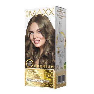 Фарба для волосся MAXX Deluxe 7.3 Лісовий горіх, 50 мл+50 мл+10 мл 302313 фото