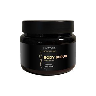 Антицелюлітний скраб для тіла LIVESTA Sculpt Line, 450 г 111812 фото