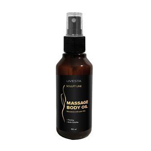 Антицелюлітна масажна олія для тіла LIVESTA Sculpt Line, 150 мл 111810 фото