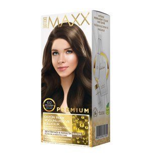 Фарба для волосся MAXX Deluxe 6.0 Темно-русий, 50 мл+50 мл+10 мл 302316 фото